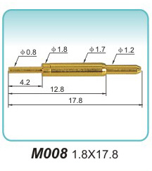 彈簧接觸針M008 1.8X17.8