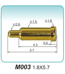 彈簧探針M003 1.8X5.7