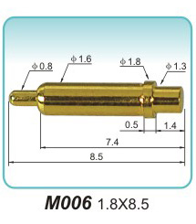 彈簧探針M006 1.8X8.5