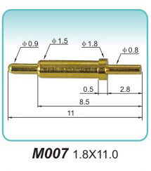 彈簧探針M007 1.8X11.0